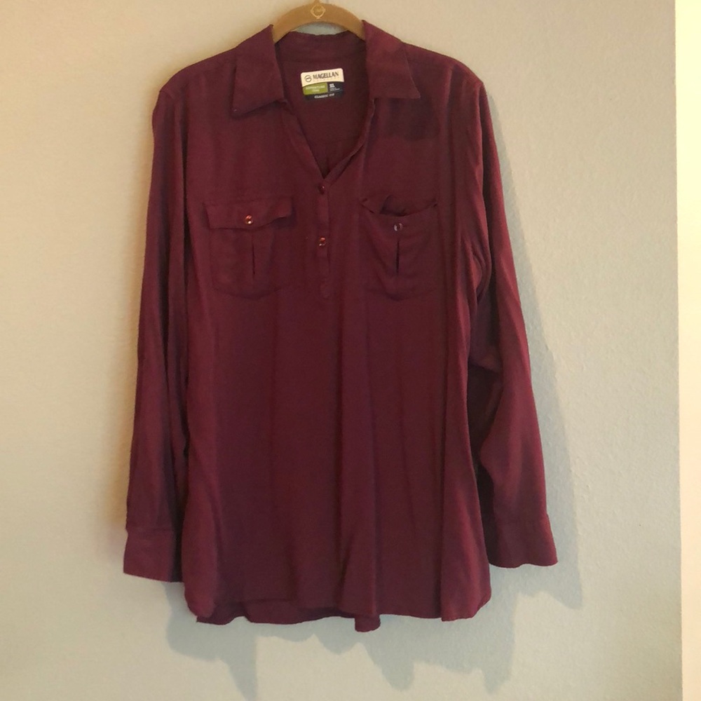Burgundy Top
